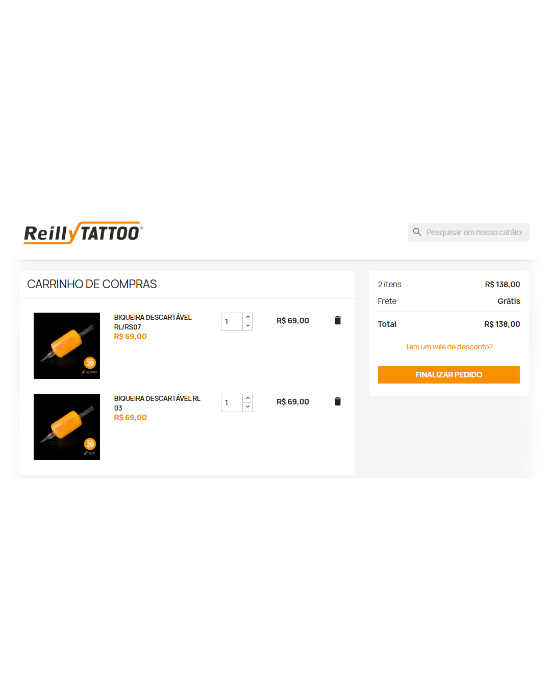 Ecommerce Reilly Tattoo